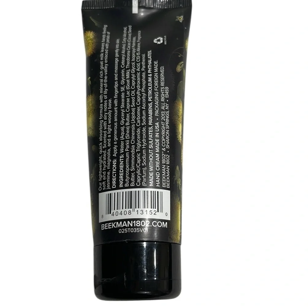 New Beekman 1802 Goat Milk Hand Cream 3.4 fl.oz Morning Mist